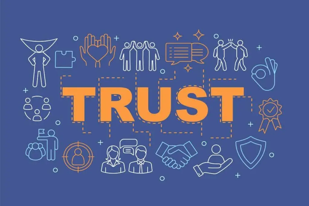 Image of the word trust