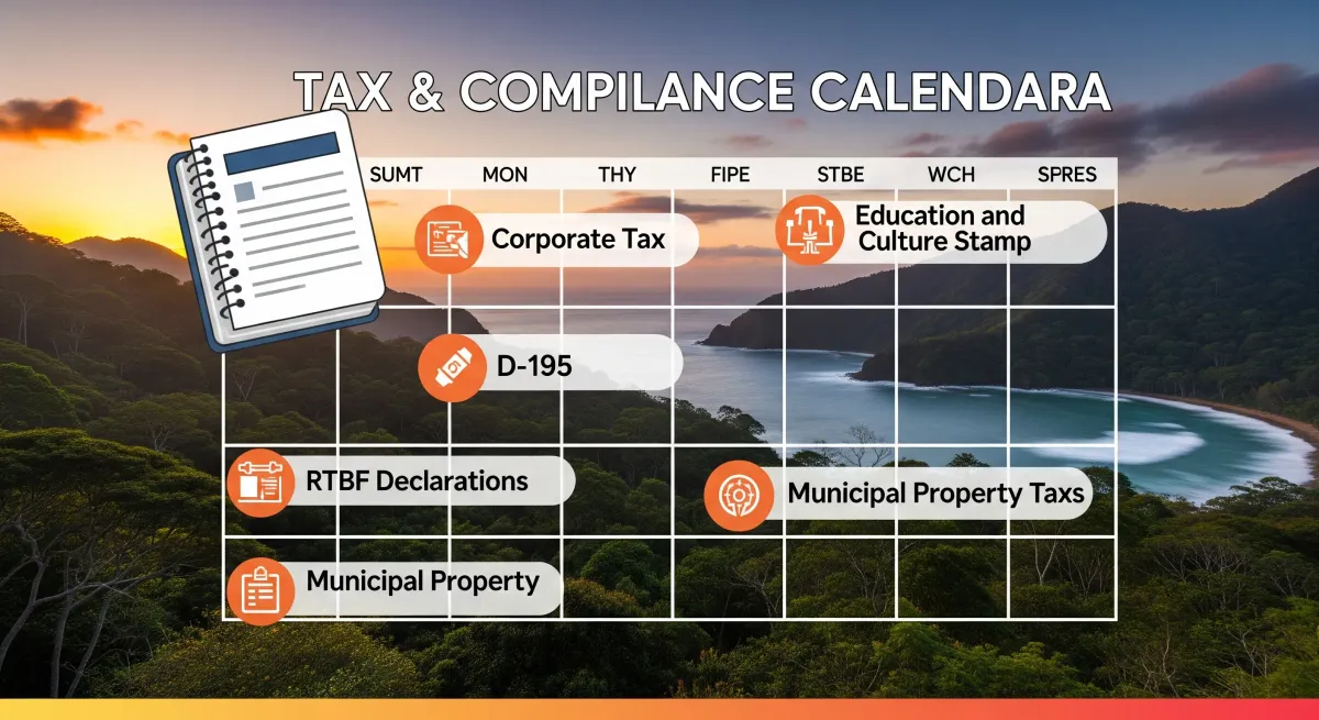 Your 2025 Costa Rica Expat Tax and Compliance Calendar: A Clear Guide to Deadlines