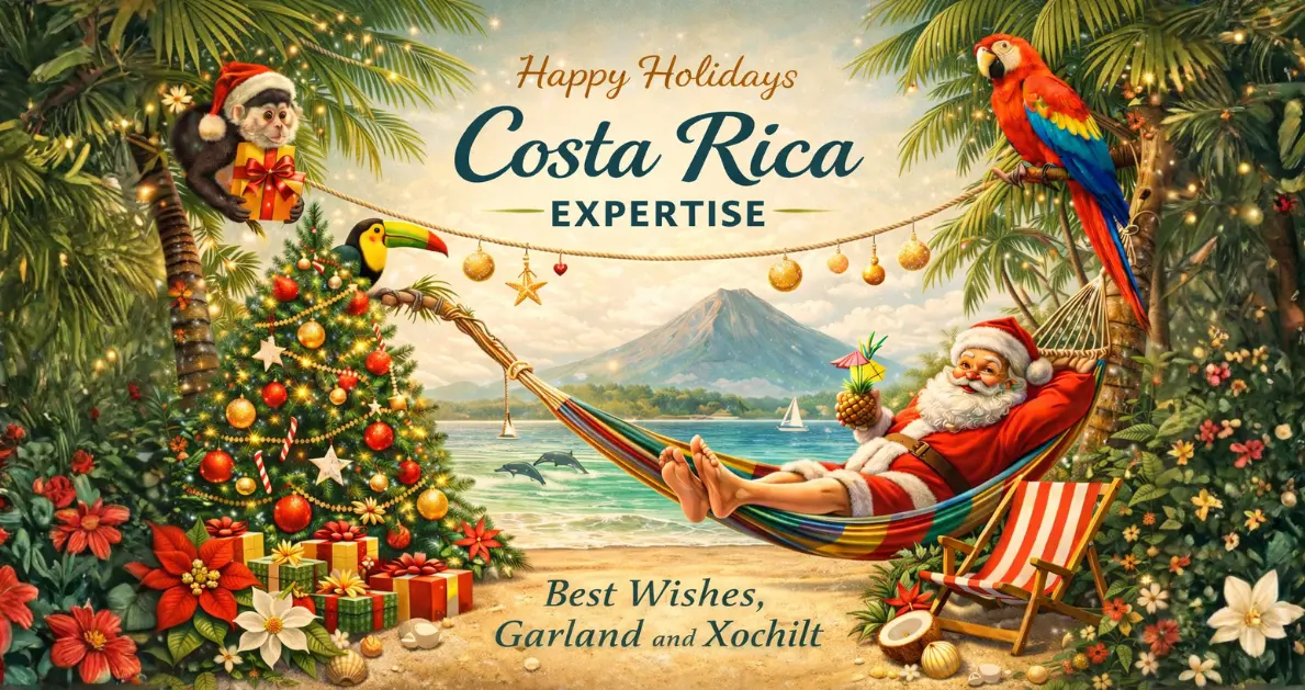 Merry Christmas from Costa Rica Expertise