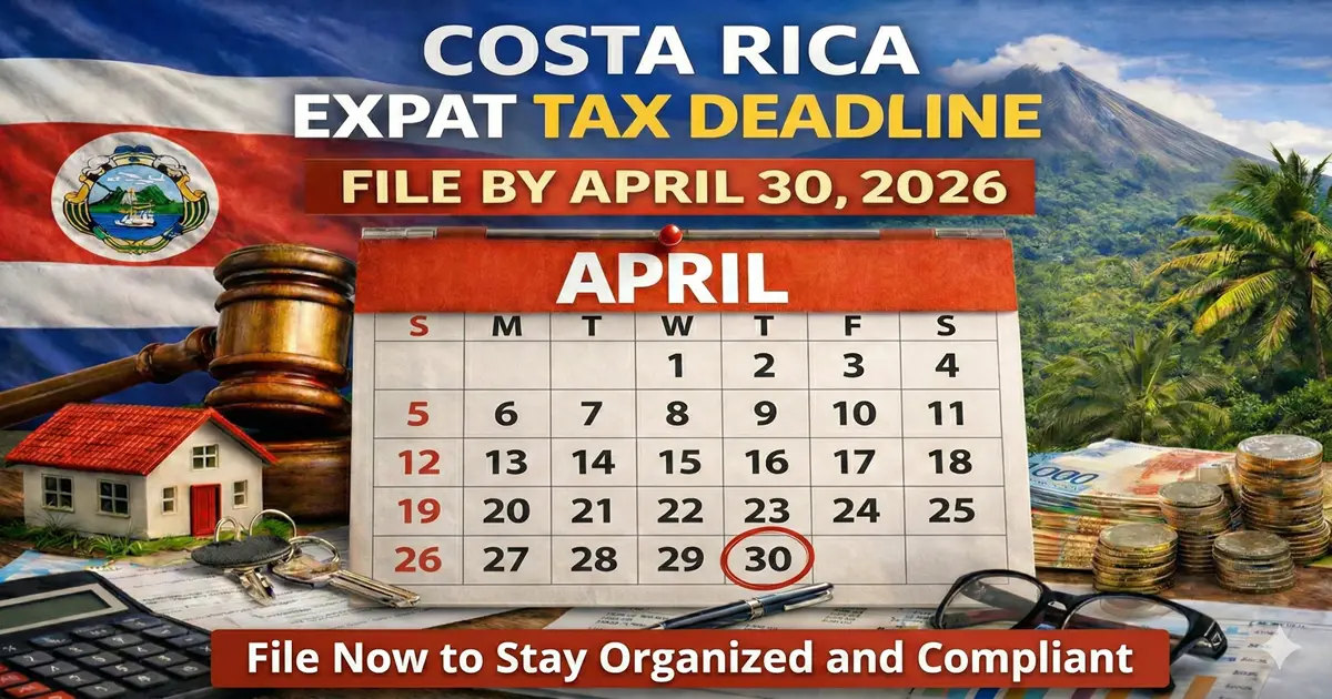 April is Costa Rica's Inactive Company Tax Deadline.